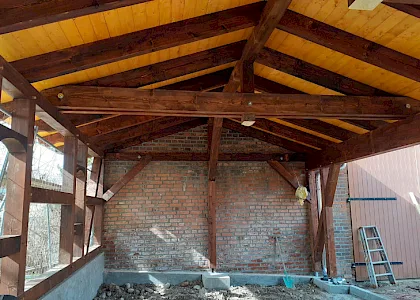 Carports, Terrassen und Eingangsbereiche