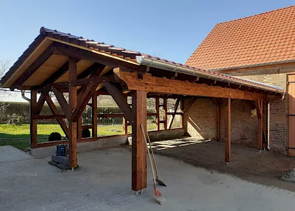 Carports, Terrassen und Eingangsbereiche